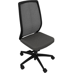 Quadrifoglio Bürostuhl Orion anthrazit, schwarz, schwarz Stoff