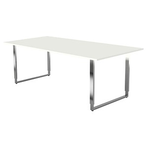 kerkmann Konferenztisch AVETO, (B)2.000 mm, weiß
