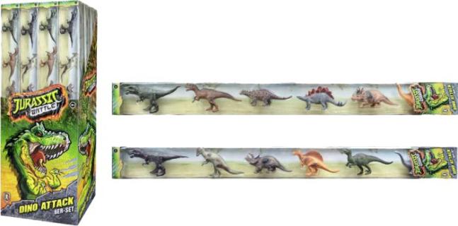 Dino Attack 6er Set, im 24er Display