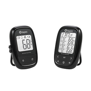 tepro Funk Fleischthermometer schwarz