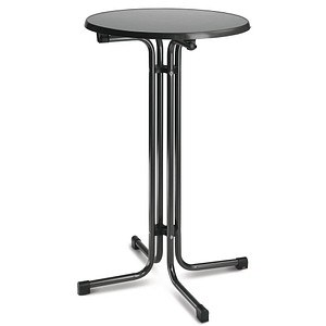 MFG Freizeitmöbel Stehtisch Kunststoff anthrazit 70,0 x 70,0 x 110,0 cm