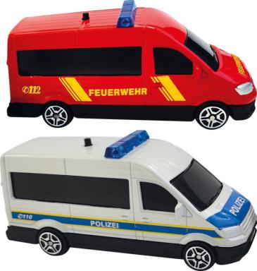 SZ Einsatzfahrzeuge-Van mit L&S, 1:64