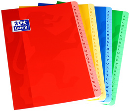 Oxford Registerbuch - broschiert, D IN A4, kariert (332168000)