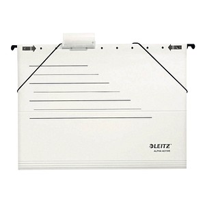LEITZ ALPHA Active Hängemappe, A4, seitlich offen, weiß - für den Markt: D - L 