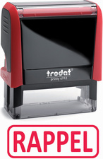 TRODAT Textstempelautomat X-Print 12476,50cm (4912")RAPPEL - für den Markt: F -