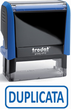 TRODAT Textstempelautomat X-Print 12476,50cm (4912")DUPLICATA - für den Markt: 