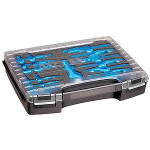 GEDORE 1101-570500 Locheisen-Set spitz, flach, kegelförmig 18-teilig