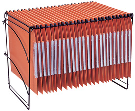 LEITZ Esselte Hängemappen-Gestell Homeclass, inkl. 25 Hängemappen - für den Mar