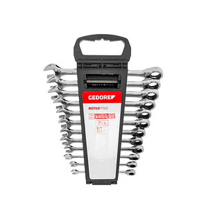 GEDORE red Ringratschenmaulschl.Satz SW8-19mm 12tlg (R07105012)