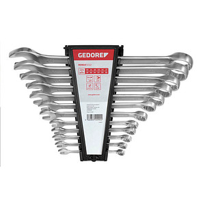 GEDOREred Ring-Maulschlüssel-Satz R09105012 3300990 12-tlg