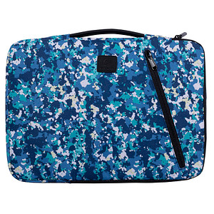 Exacompta Laptophülle Veggie Kunstfaser blau bis 35,6 cm (14 Zoll)