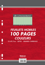 CONQUERANT Sept Ringbucheinlagen, S EYES, Farbe: grün, 80 g (339207400)