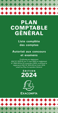 EXACOMPTA Plan comptable général pédagogique, 175 x 90 mm
