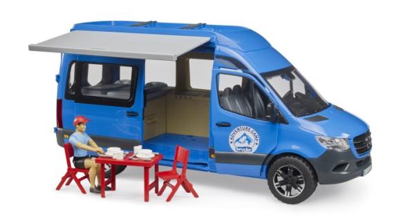 MB Sprinter Camper mit Fahrer und Zubeh.