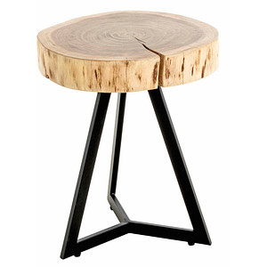 HAKU Möbel Beistelltisch Massivholz akazie 35,0 x 35,0 x 43,0 cm