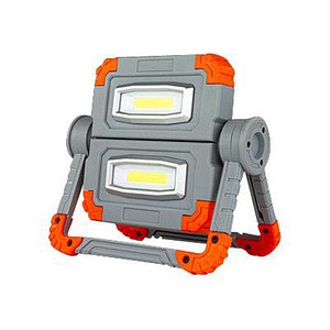 REV FLEX POWER Akku-LED-Baustrahler grau, orange 2 x 5 W