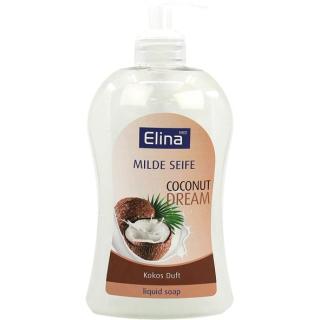 Elina Cremeseife/Flüssigseife in Spenderflasche 500 ml | Kokos