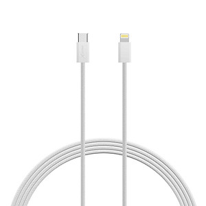 XLAYER USB C/Lightning Kabel 2,0 m weiß