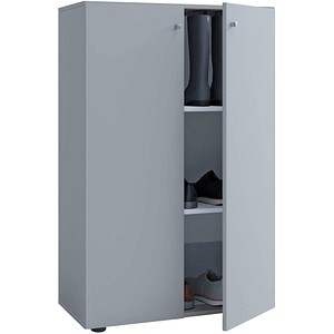 VCM my office Aktenschrank XL, 913937 grau 2 Fachböden 70,0 x 40,0 x 105,0 cm