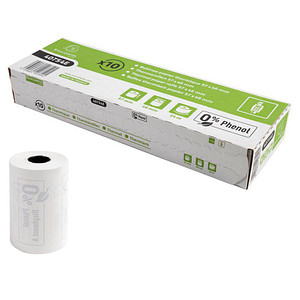 EXACOMPTA Thermorollen für Kassensysteme, 57 mm x 18 m