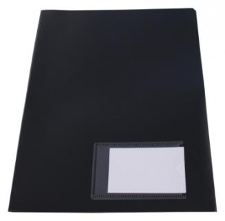 Angebotsmappe Broschürenmappe A4 schwarz