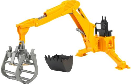 bruder Heckbagger mit Greifer 2338 Spielzeugauto