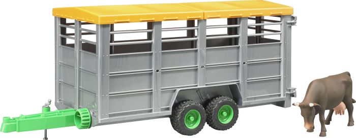 Viehtransportanhänger inkl. 1 Kuh