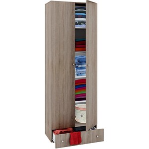 VCM my office Vandol Aktenschrank sonoma-eiche 4 Fachböden 70,0 x 40,0 x 198,0 cm