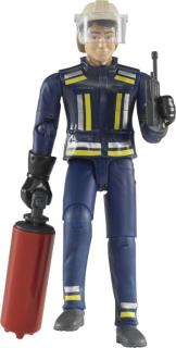 bruder 60100 Feuerwehrmann mit Zubehör Spielfigur