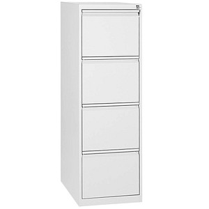 Gürkan Hängeregistraturschrank reinweiß mit 4 Schubladen 40,0 x 62,0 x 132,0 cm