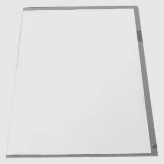 EXXO by HFP Sichthüllen / Aktenhüllen / Dokumentenhüllen A4, 180my, aus PP, mit Daumenaussparung, oben und seitlich offen, Farbe: transparent - 10 Stück