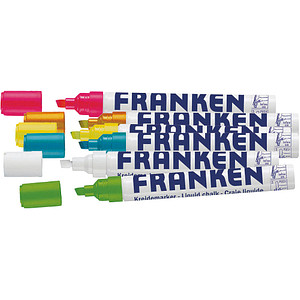 6 FRANKEN ZKM97 Kreidemarker farbsortiert 2,0 - 6,0 mm