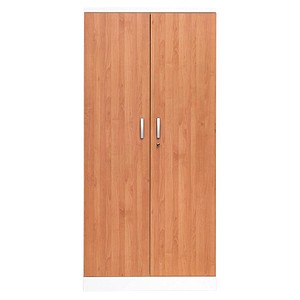Gürkan Stahlschrank 100115 verkehrsweiß, erle 92,0 x 42,0 x 195,0 cm