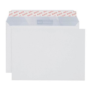 ELCO Briefumschläge Office DIN C5 ohne Fenster weiß 100 St.