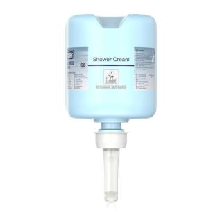 Seifenpatrone "Tork Mini Duschcreme", hellblau | 475 ml passend für Tork S2-Mini-Spender Artikel ||17300||