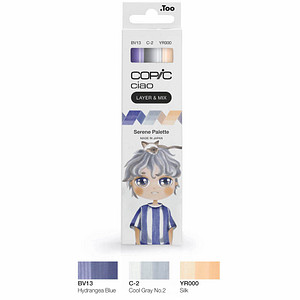 COPIC Marker ciao, 3er Set "Serene Palette"
