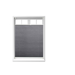 relaxdays Plissee grau 90,0 x 130,0 cm