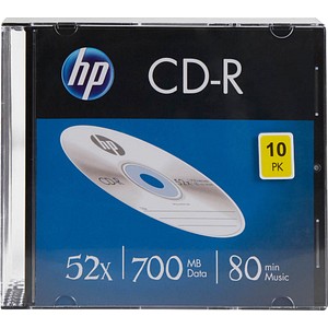10 HP CD-R 700 MB