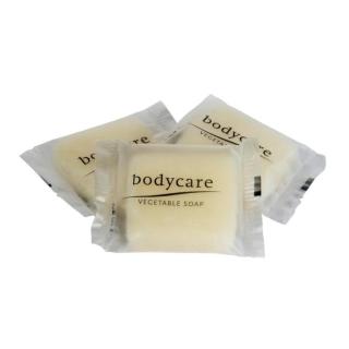 Hartseife, weiss quadratisch, 20 g im Flowpack Bodycare | 400 Stück auf pflanzlicher Basis