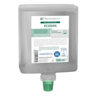 Physioderm® Ecosan | 1 Liter Neptunflasche Flüssigseife/Handwaschseife bei leichten Verschmutzungen, besonders geeignet für den Nahrungs- und Genussmittelbereich, passende Spender ||70334||, ||70485||