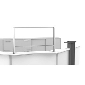 geramöbel Spuckschutz transparent 100,0 x 80,0 cm
