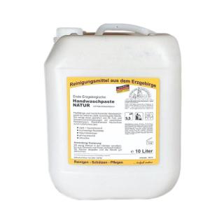 Erste Erzgebirgische Handwaschpaste NATUR | 10 Liter mit Naturreibekörpern
