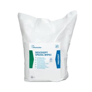 Descosept Spezial Wipes Nachfüllpack | 100 Tücher (3 Teile) alkoholfreie Tücher zur Schnelldesinfektion inkl. Aufbereitungstücher, passend für Artikel ||37197|| +++ BIOZIDPRODUKTE VORSICHTIG VERWENDEN. VOR GEBRAUCH STETS ETIKETT UND PRODUKTINFORMATIONEN LESEN +++