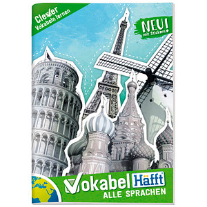 Häfft® Verlag Vokabelheft Universal -alle Sprachen Lineatur 53 liniert A5 ohne Rand, 64 Blatt