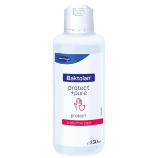 Baktolan protect + pure | 350 ml innovative W/O/W-Emulsion zum Schutz vor wässrigen Lösungen und zur Regeneration rissiger und beanspruchter Haut