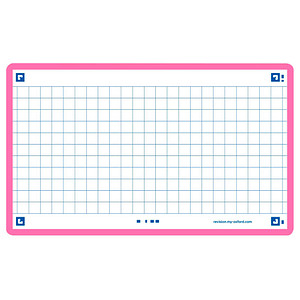 Oxford Karteikarten "Flash 2.0", 75x125 mm, kariert, fuchsia