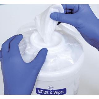 Bode-X-Wipes Vliesrolle, 200 x 300 mm | 90 Einzeltücher passend für Artikel ||37131||, ||37133||, ||37138||