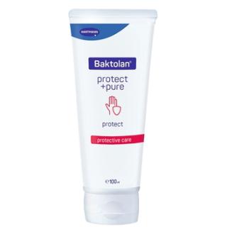 Baktolan protect+ pure | 100 ml innovative W/O/W-Emulsion zum Schutz vor wässrigen Lösungen und zur Regeneration rissiger und beanspruchter Haut