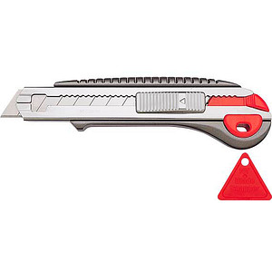 NT Cutter L-2000RP, Aluminium-Gehäuse, 18 mm, anthrazit