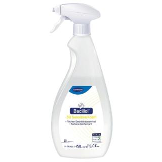 Bacillol 30 Sensitive Foam |  750 ml aldehydfreie, alkoholische Schnell-Desinfektion für empfindliche Oberflächen